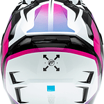 Capacete Fly Racing Formula CP Krypton (Branco/Preto/Roxo) 