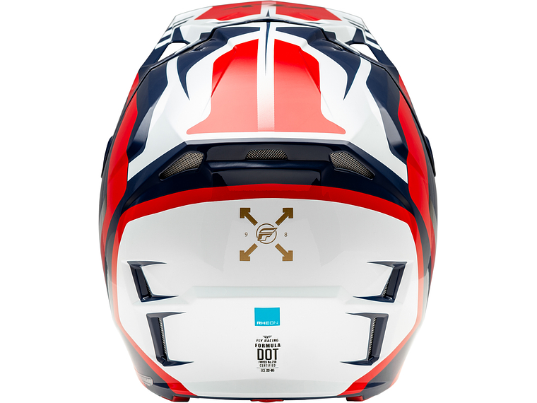 Capacete Fly Racing Formula CP Krypton (Vermelho)  2