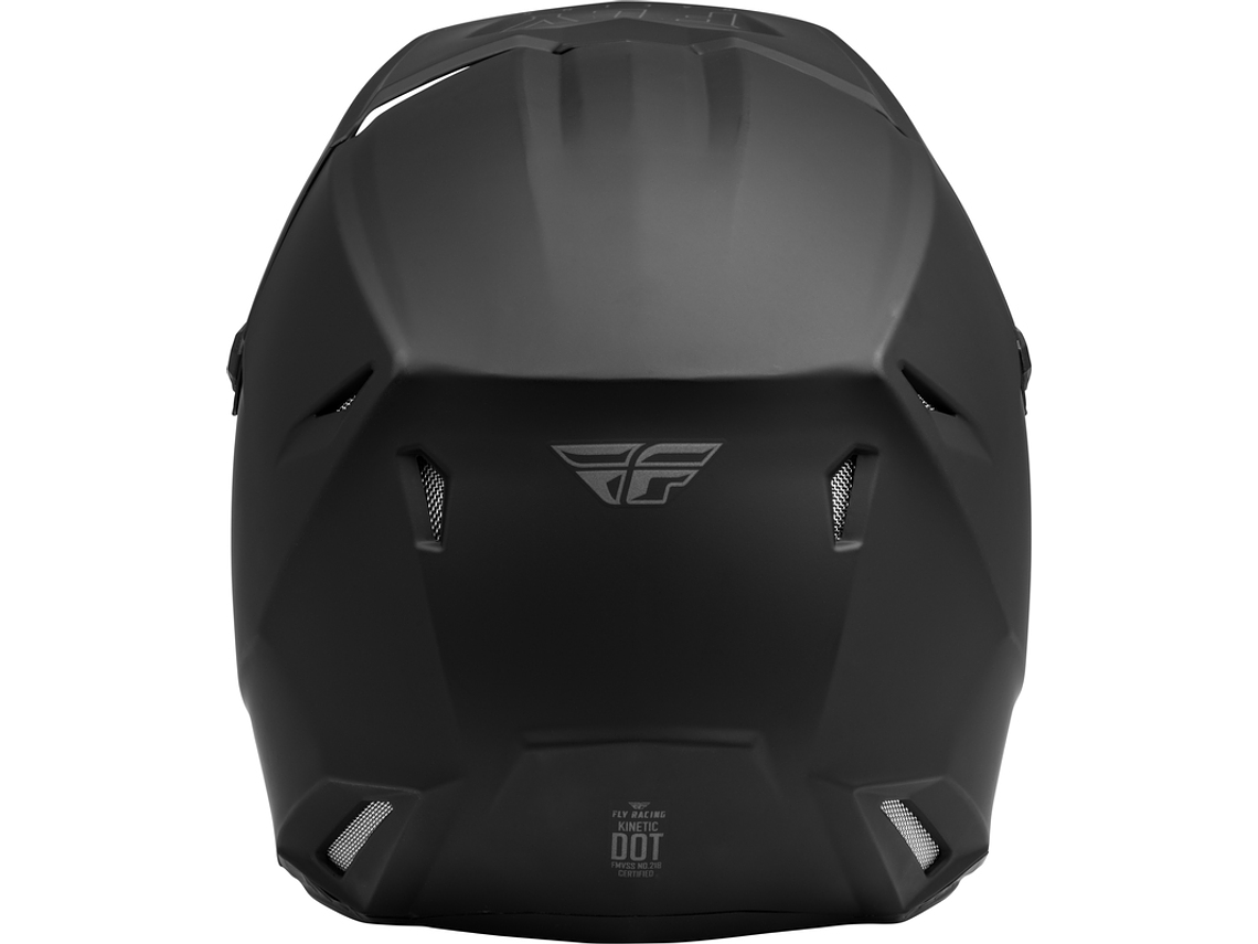 Capacete Fly Racing Kinetic Solid (Preto)  2