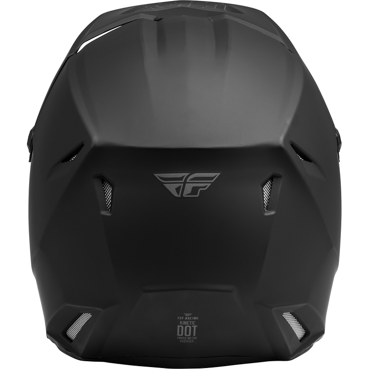 Capacete Fly Racing Kinetic Solid (Preto)  2