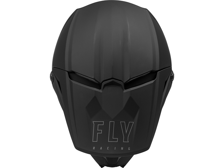 Capacete Fly Racing Kinetic Solid (Preto)  3