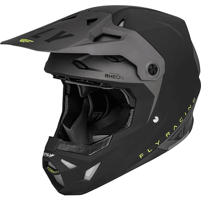 Capacete Fly Racing CP Slant Helmet (Preto Matte) 