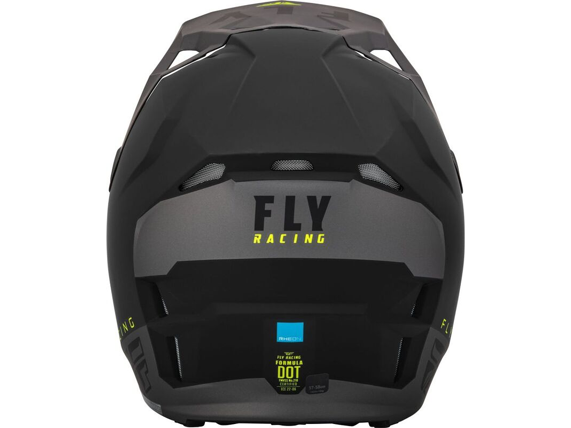 Capacete Fly Racing CP Slant Helmet (Preto Matte)  2