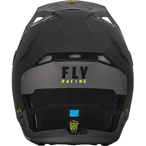 Capacete Fly Racing CP Slant Helmet (Preto Matte) 