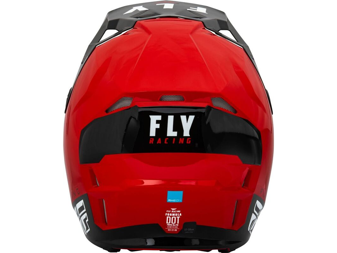 Capacete Fly Racing CP Slant Helmet (Vermelho)  2