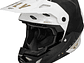 Capacete Fly Racing CP Slant Helmet (Preto/Branco/Dourado)  - Miniatura 1