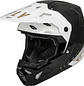 Capacete Fly Racing CP Slant Helmet (Preto/Branco/Dourado)  - Thumbnail 1