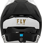 Capacete Fly Racing CP Slant Helmet (Preto/Branco/Dourado)  - Miniatura 2