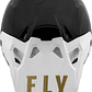 Capacete Fly Racing CP Slant Helmet (Preto/Branco/Dourado)  - thumbnail 3