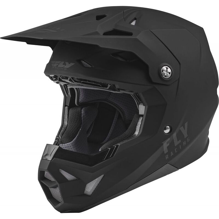 Capacete Fly Racing Formula CP Solid (Preto)  1