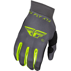 Luvas Fly Racing Pro Lite (Cinza/Verde) 