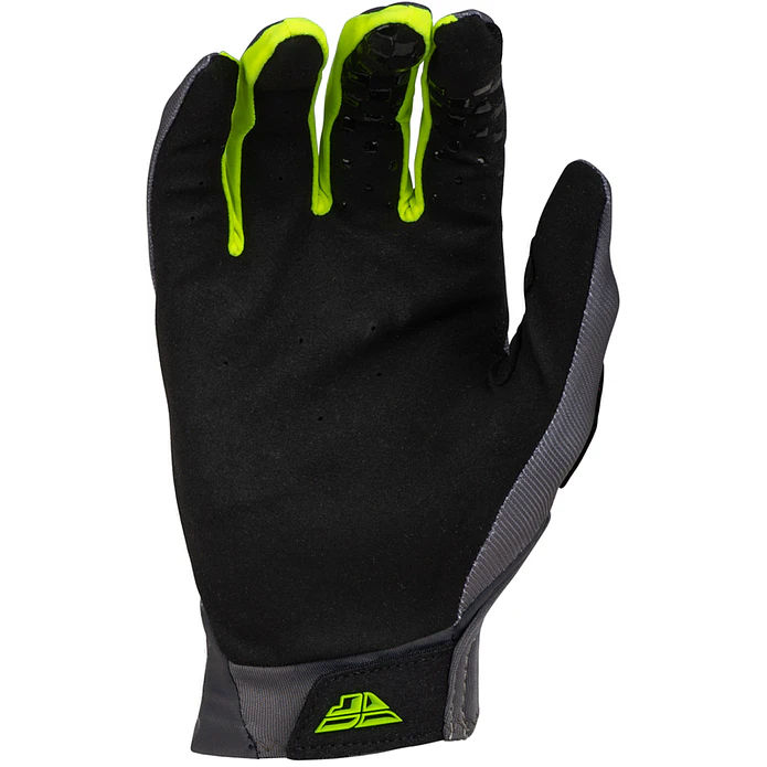 Luvas Fly Racing Pro Lite (Cinza/Verde)  2