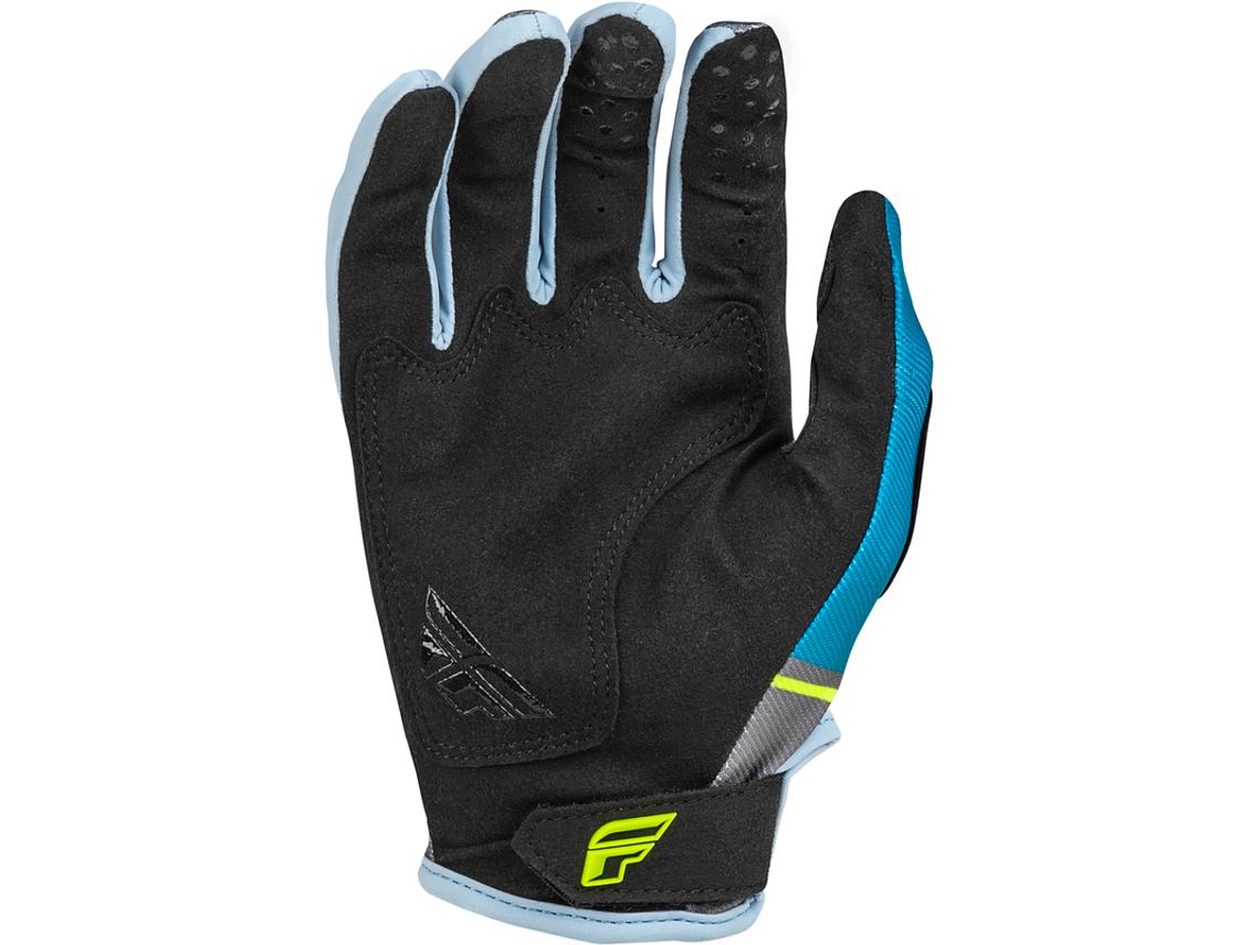 Luvas Fly Kinetic Prix Gloves (Charcoal/Hi-Vis)  2