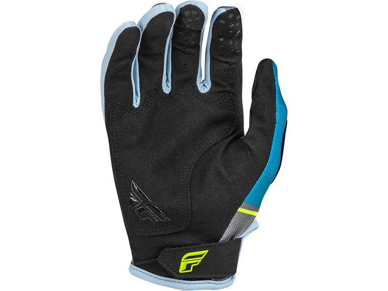 Luvas Fly Kinetic Prix Gloves (Charcoal/Hi-Vis)  2