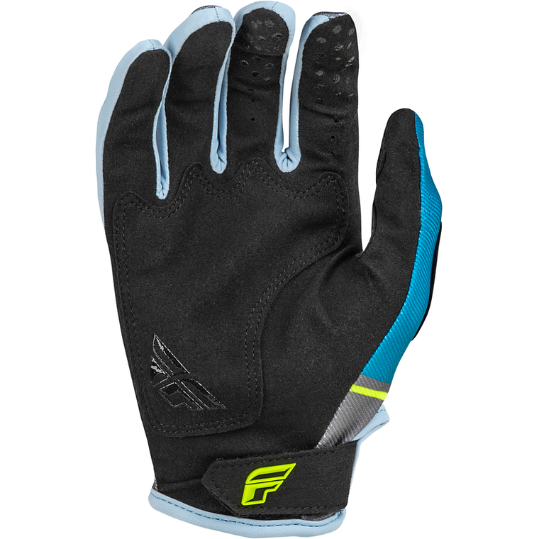 Luvas Fly Kinetic Prix Gloves (Charcoal/Hi-Vis)  2