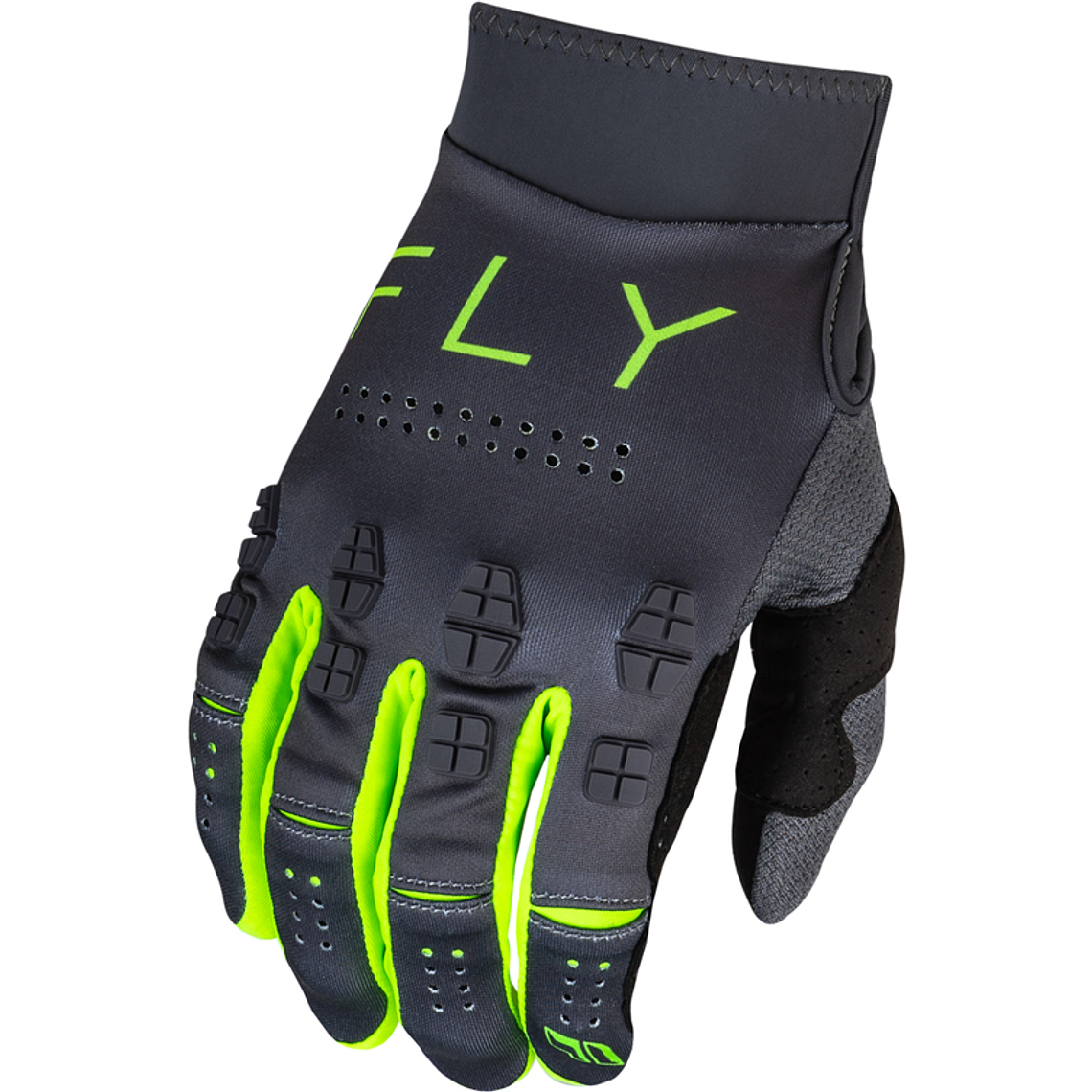 Luvas Fly Racing Evolution DST (Cinza/Verde)  1