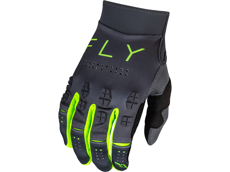 Luvas Fly Racing Evolution DST (Cinza/Verde)  1