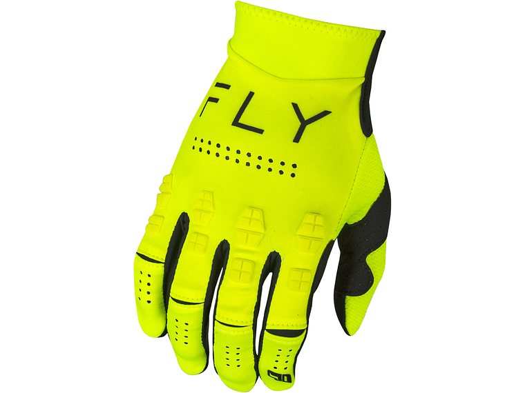 Luvas Fly Racing Evolution DST (Amarelo Fluo)  1