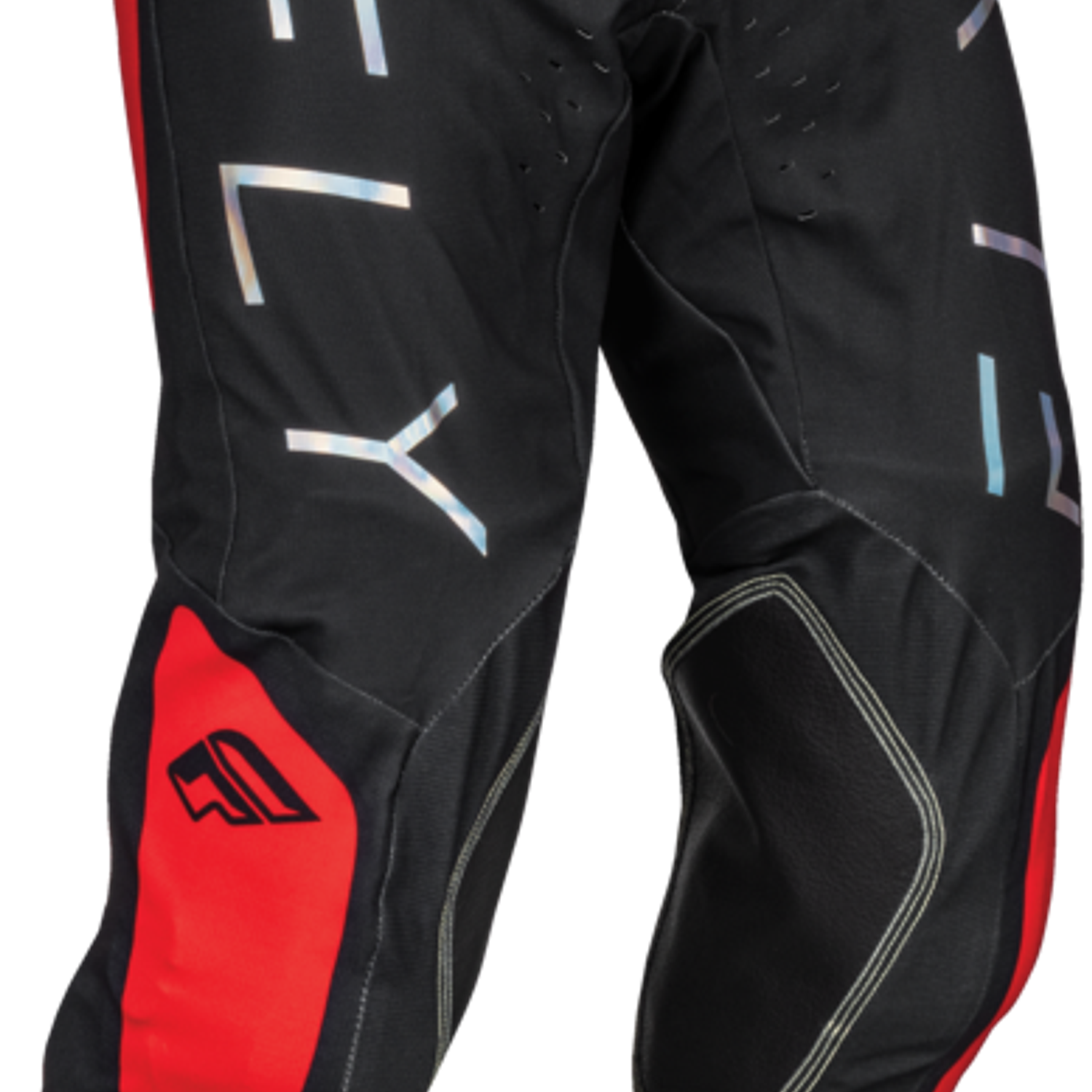 Calças Fly Racing Evolution DST - Preto/Vermelho  1