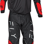 Calças Fly Racing Evolution DST - Preto/Vermelho 