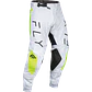 Calças Fly Racing Evolution DST - Branco/Amarelo Neón - thumbnail 1