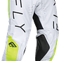 Calças Fly Racing Evolution DST - Branco/Amarelo Neón - Thumbnail 1