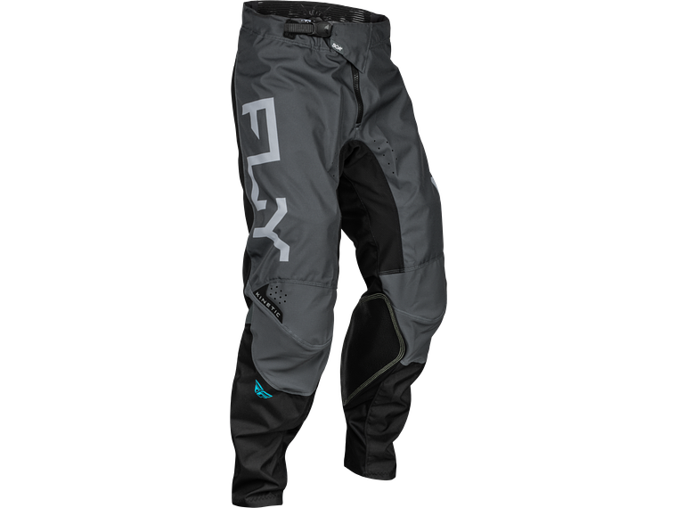 Calças Fly Racing Kinetic Reload - Charcoal/Preto/Blue Iridium  1