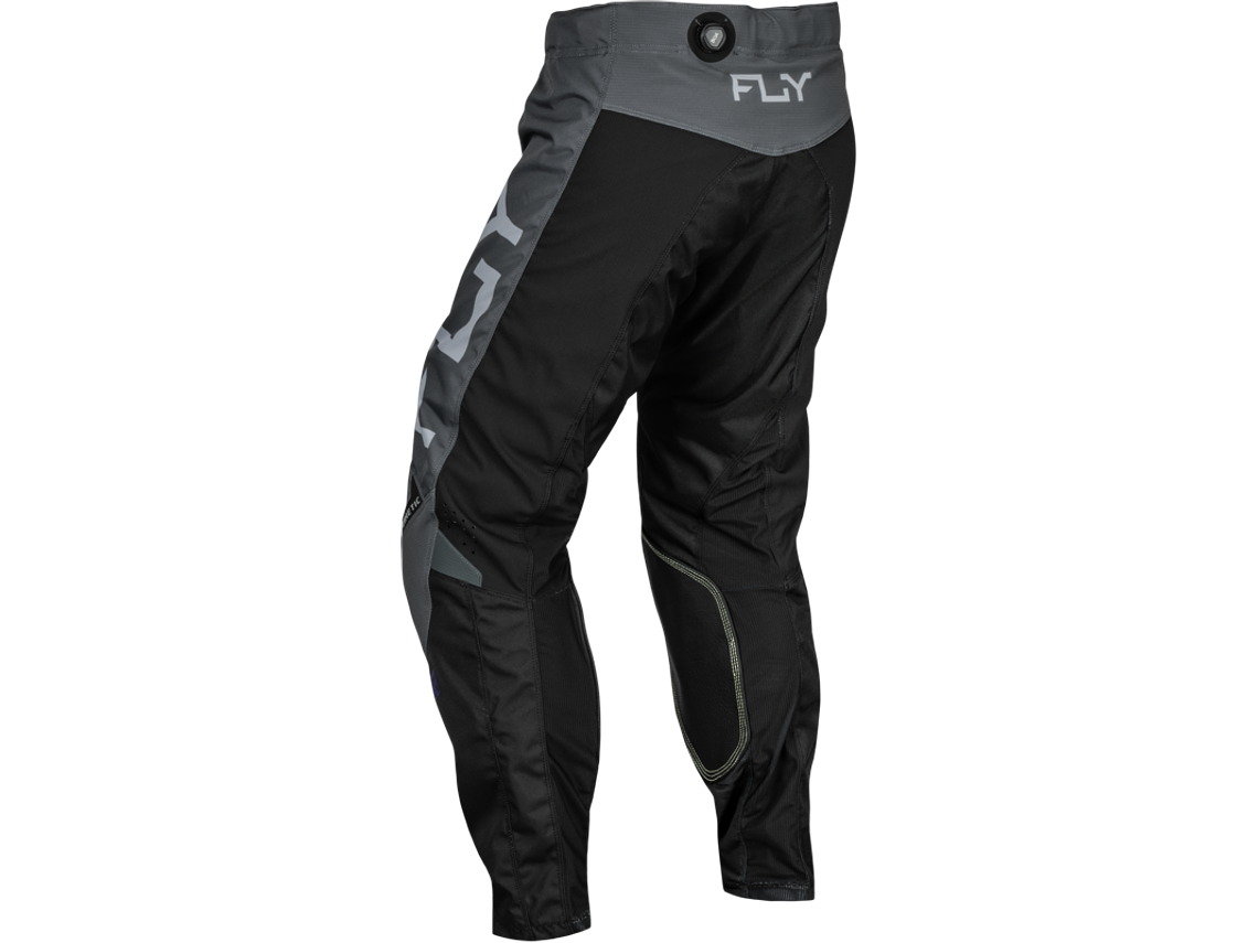 Calças Fly Racing Kinetic Reload - Charcoal/Preto/Blue Iridium  2
