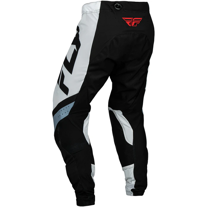 Calças Fly Racing Lite - Preto/Branco/Denim Grey  2