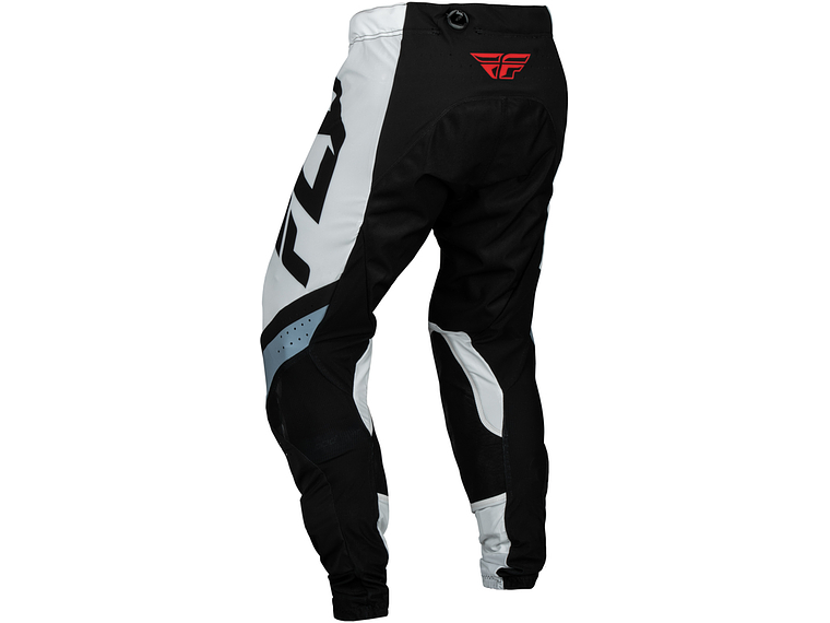 Calças Fly Racing Lite - Preto/Branco/Denim Grey  2