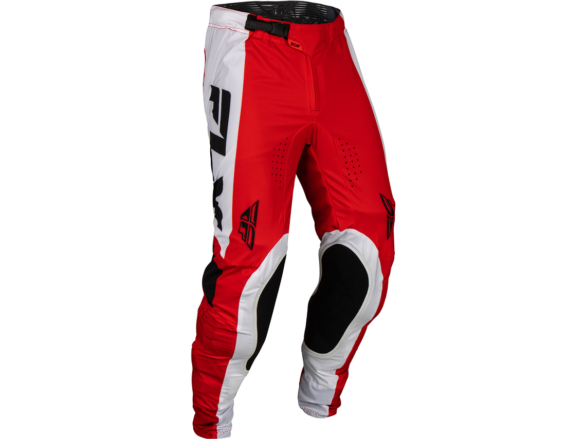 Calças Fly Racing Lite - Vermelho/Branco/Preto 1