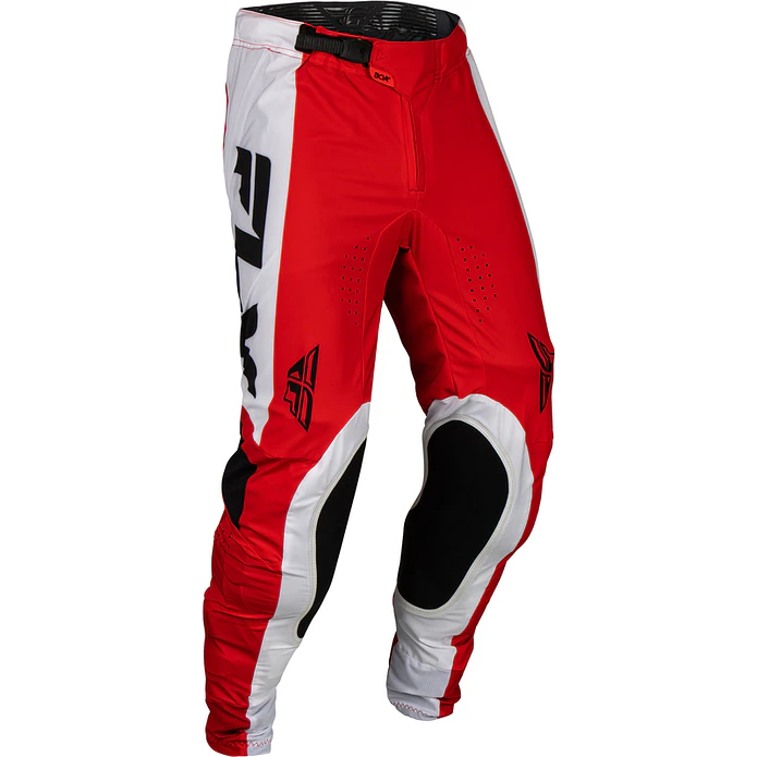Calças Fly Racing Lite - Vermelho/Branco/Preto 1