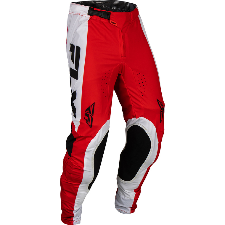 Calças Fly Racing Lite - Vermelho/Branco/Preto 1