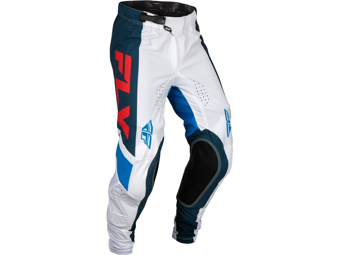 Calças Fly Racing Lite - Vermelho/Branco/Navy  1