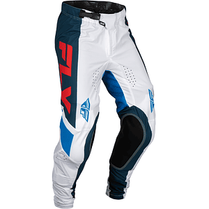 Calças Fly Racing Lite - Vermelho/Branco/Navy 
