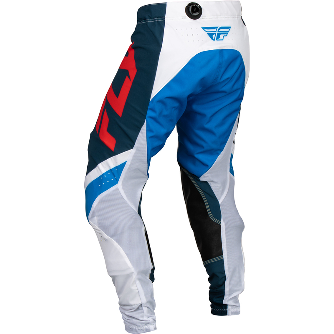 Calças Fly Racing Lite - Vermelho/Branco/Navy  2