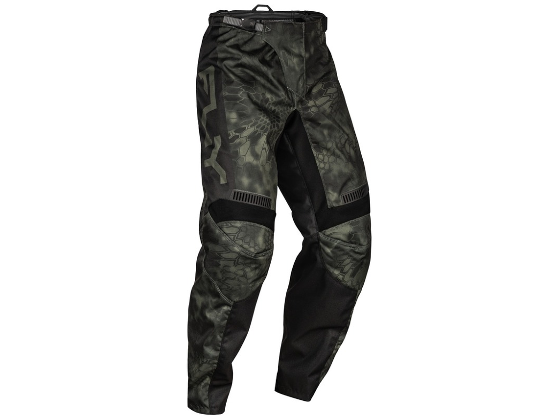 Calças Fly Racing Lite Legacy S. E. - Light Grey/Preto  1