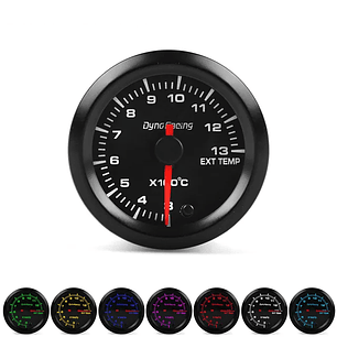 Manómetro EGT Temperatura do Escape 52 mm