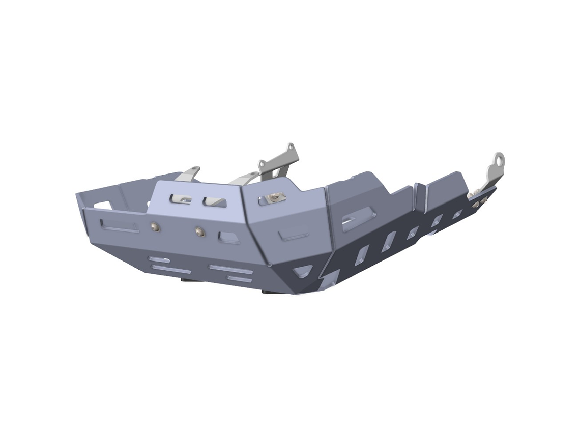 Proteção de Motor Trail Alumínio Benelli TRK 502 / TRK 502 X -  Crosspro  1