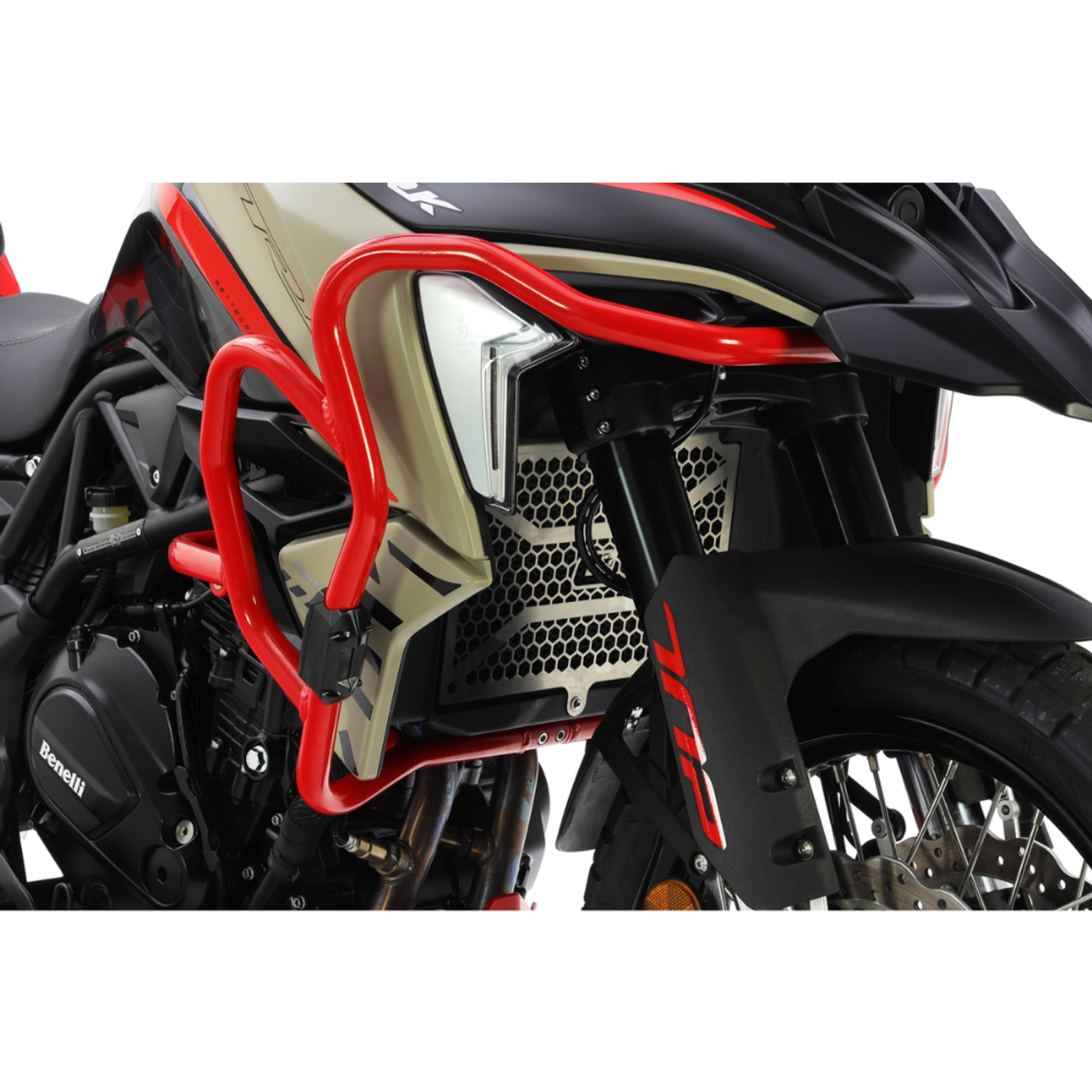 Crash Bars / Proteção Carenagem Trail Alumínio Benelli TRK 702 / TRK 702 X - Crosspro  1