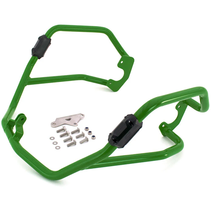Crash Bars / Proteção Carenagem Trail Alumínio Kawasaki KLE 650 Versys 2015-2022 - Crosspro  1