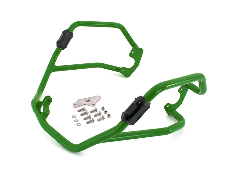 Crash Bars / Proteção Carenagem Trail Alumínio Kawasaki KLE 650 Versys 2015-2022 - Crosspro  1