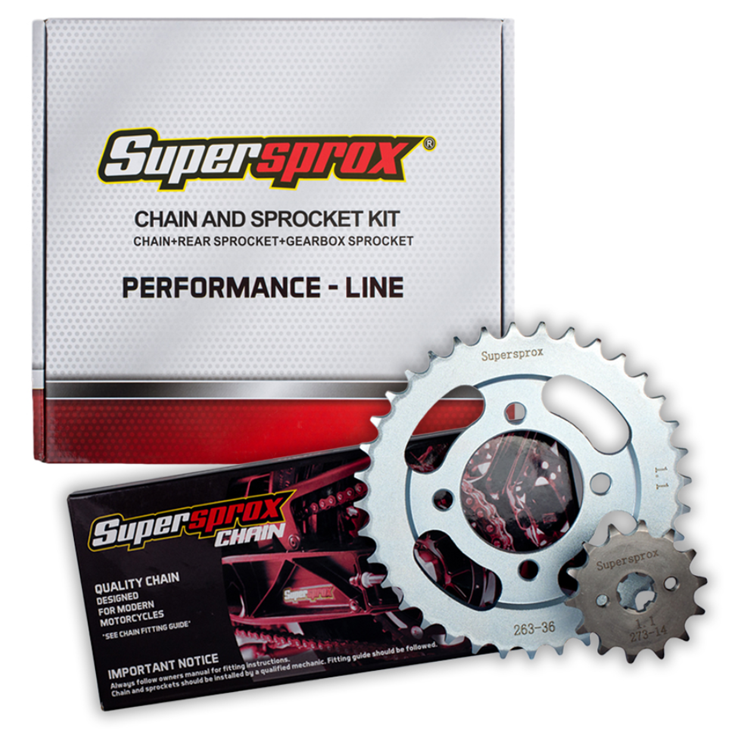 Kit Transmissão Honda XL 125 V Varadero 01/13 - Supersprox 