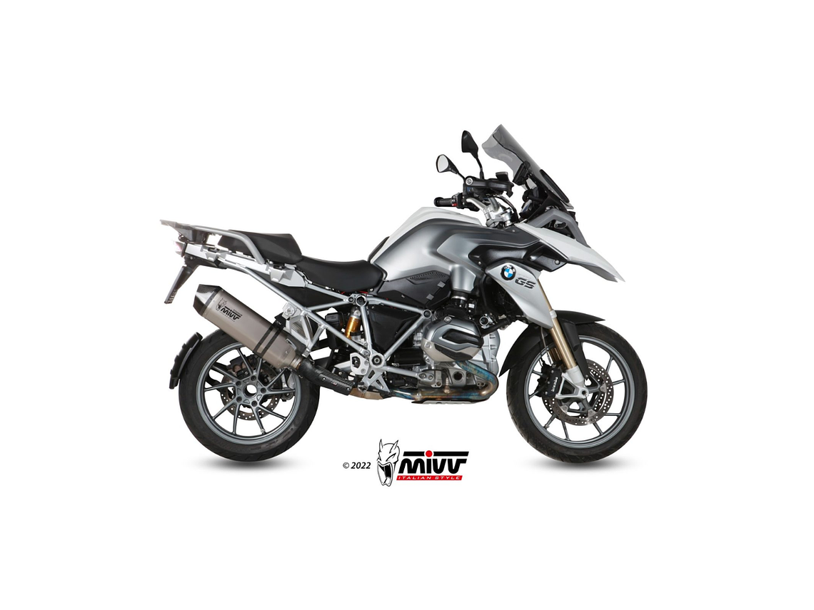 Escape MIVV Speed Edge Titânio BMW R 1200 GS / Adventure 13-18  1