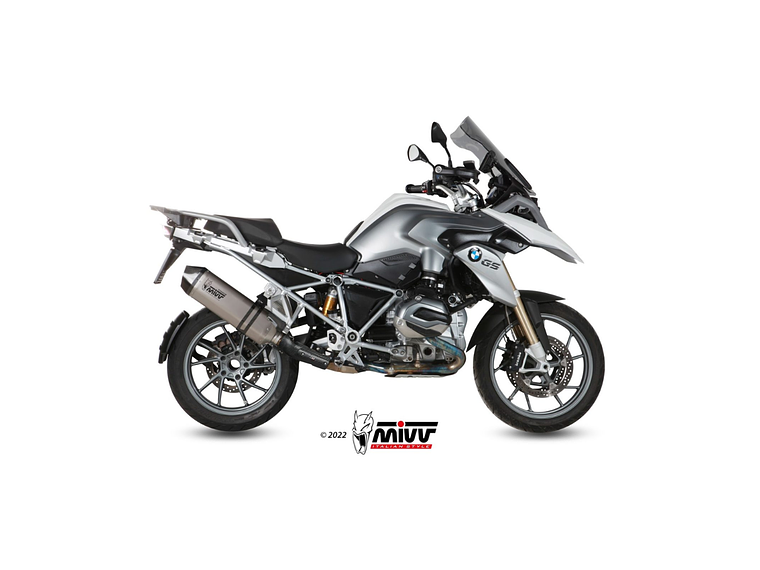 Escape MIVV Speed Edge Titânio BMW R 1200 GS / Adventure 13-18  1