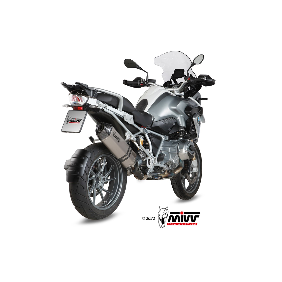 Escape MIVV Speed Edge Titânio BMW R 1200 GS / Adventure 13-18  2