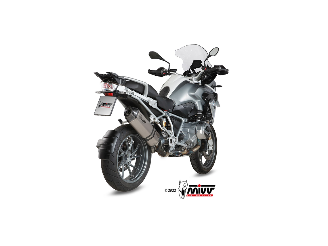 Escape MIVV Speed Edge Titânio BMW R 1200 GS / Adventure 13-18  2