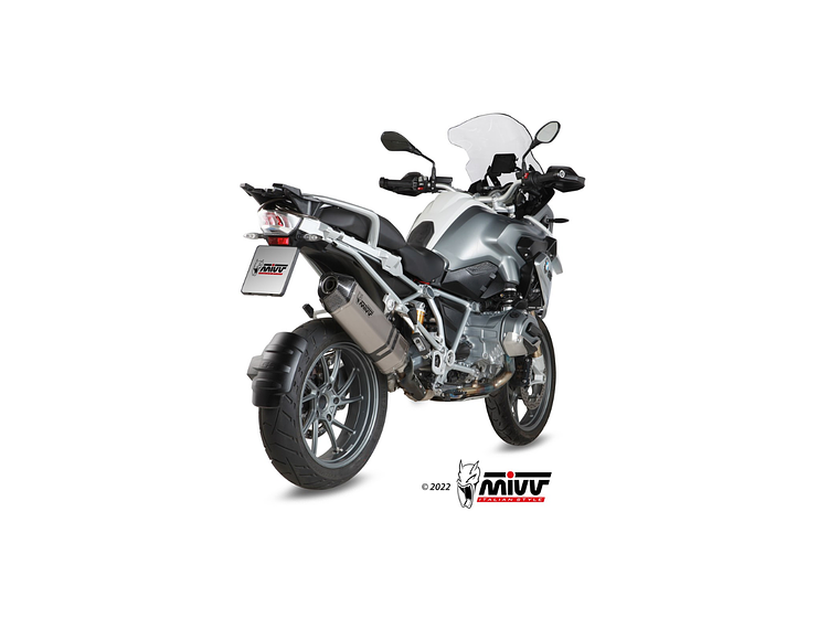 Escape MIVV Speed Edge Titânio BMW R 1200 GS / Adventure 13-18  2