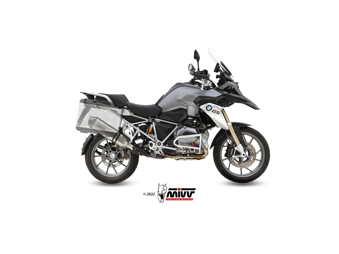Escape MIVV Speed Edge Titânio BMW R 1200 GS / Adventure 13-18  3