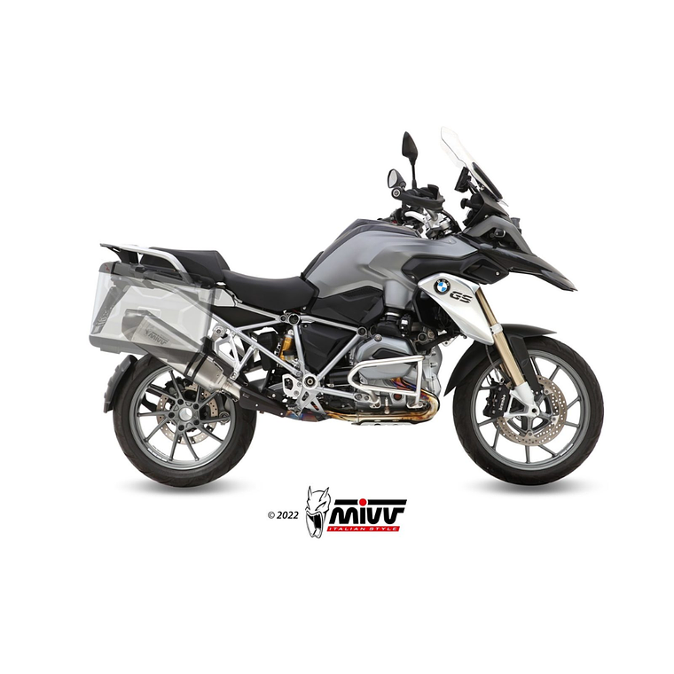 Escape MIVV Speed Edge Titânio BMW R 1200 GS / Adventure 13-18  3